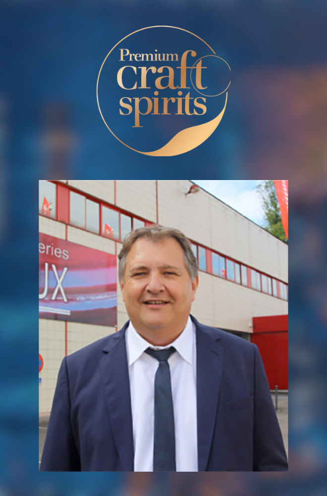 Bernard Baud, président de Premium Craft Spirits